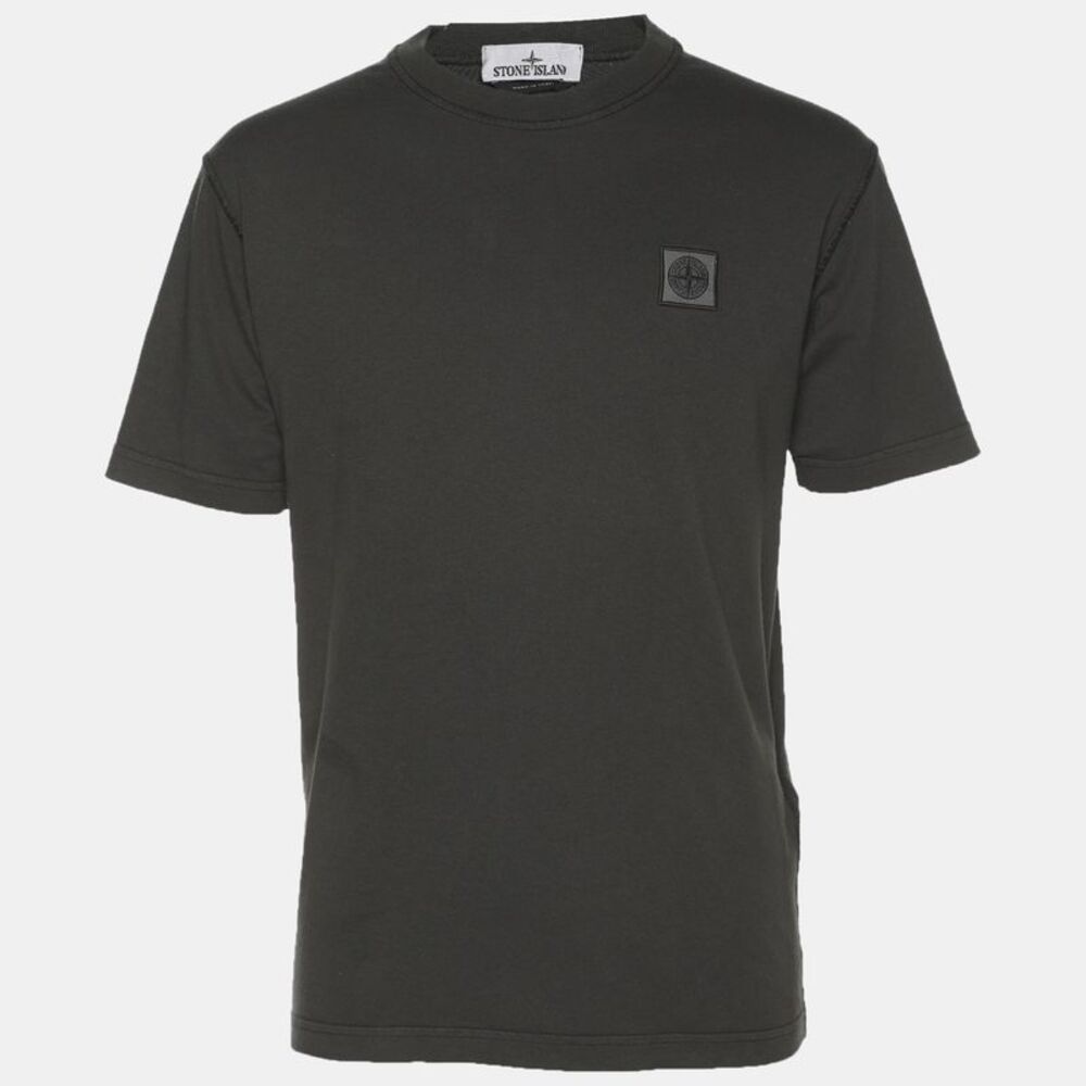 Stone Island Dark Grey Jersey T-Shirt M